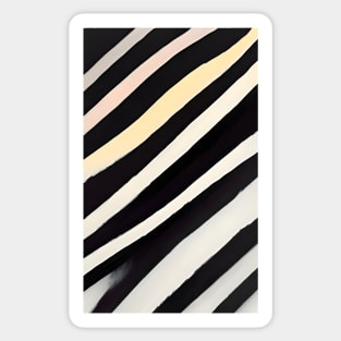 Zebra Stribes Pattern Sticker